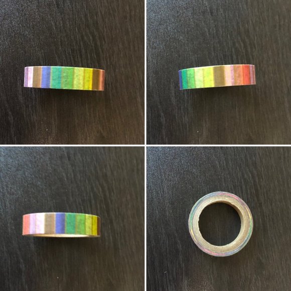 Rainbow Poop Emoji Washi Tape - Craft Smith - Picture 4 of 9